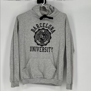 Grey Pullover Hoodie